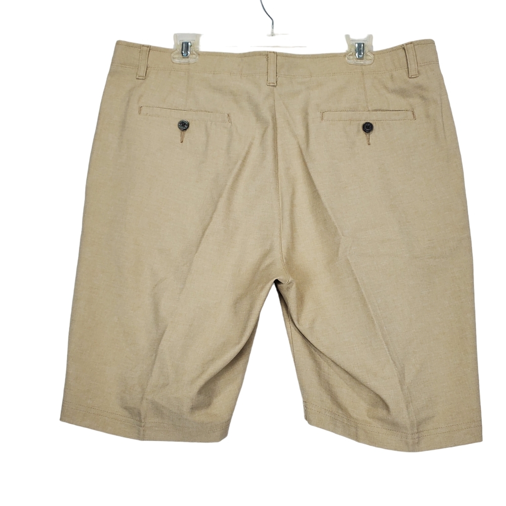 Pebble Beach Men's Outdoor Dry-Luxe Performance Golf Shorts Size 38 Tan / Beige - Picture 8 of 16